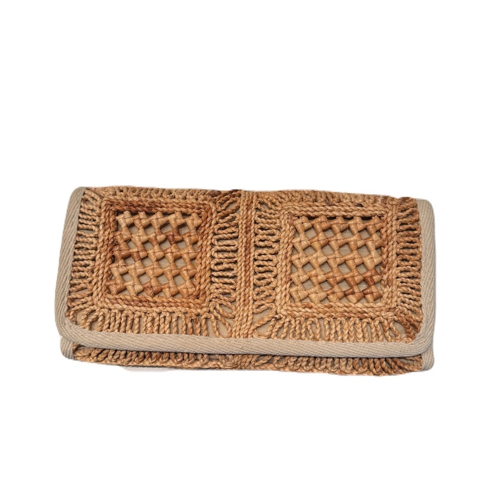 Jordan Marsh Vintage Woven Clutch